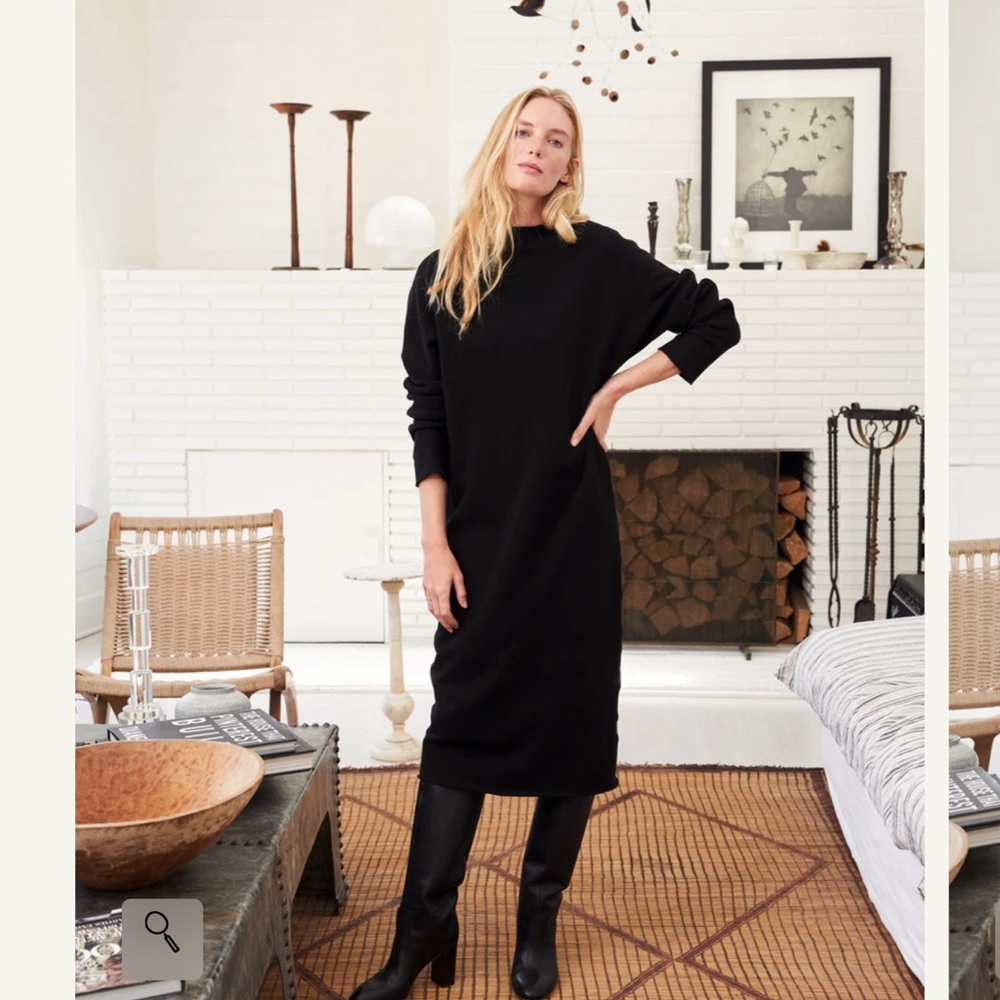 Frank & Eileen Isabelle Funnel Neck Dress